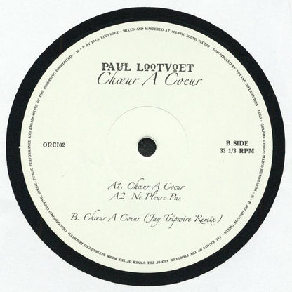 Paul LOOTVOET - Choeur A Coeur (12")