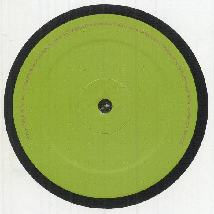 Cirkel Square & Chris Llopis - Sumac EP