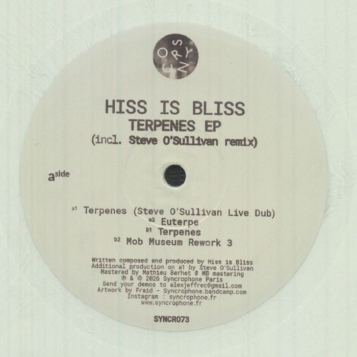 HISS IS BLISS - Terpenes EP (EP)