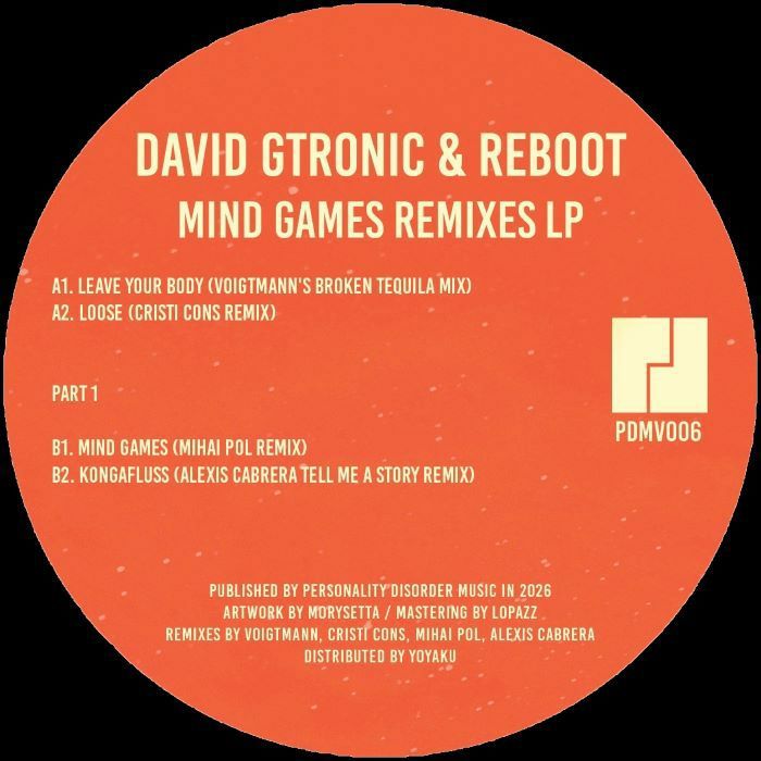 Personality Disorder Music - Mind Games Remixes (12")
