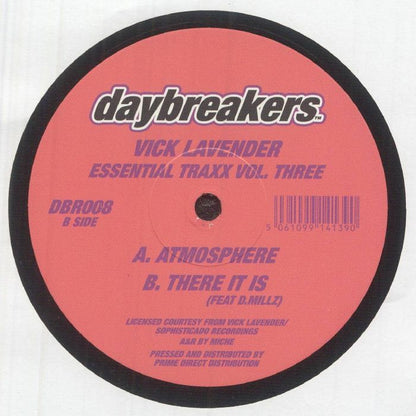 Vick LAVENDER - Essential Traxx Vol 3