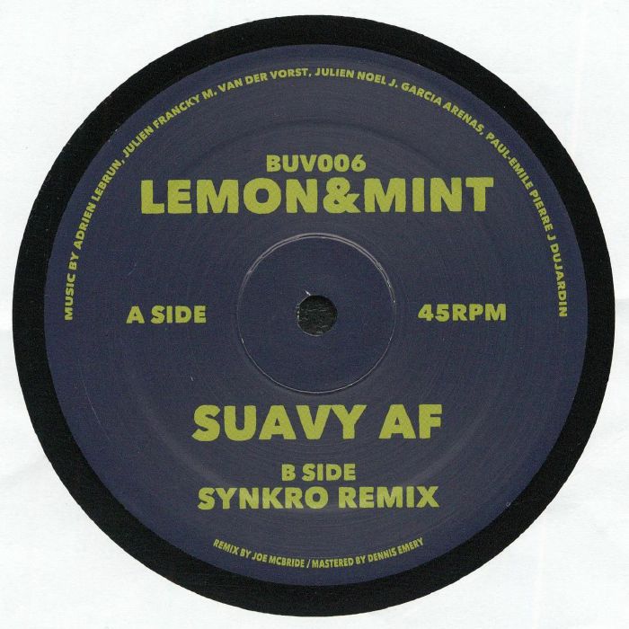 LEMON & MINT - Suavy AF (12")