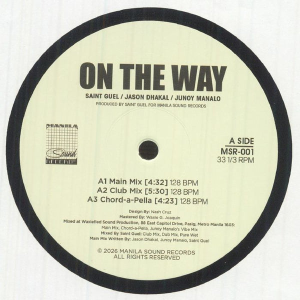 Saint Guel - On The Way (12")