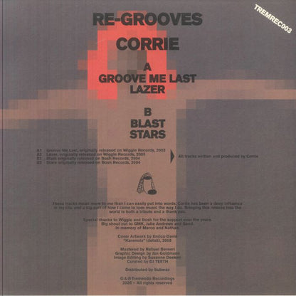 CORRIE - Re Grooves (12")
