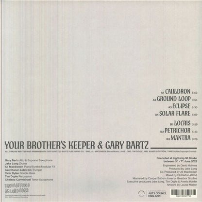 YOUR BROTHER'S KEEPER / GARY BARTZ - Where Rivers Meet (LP)