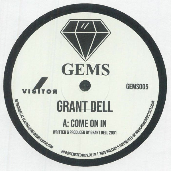 Grant DELL - Come On In (12")