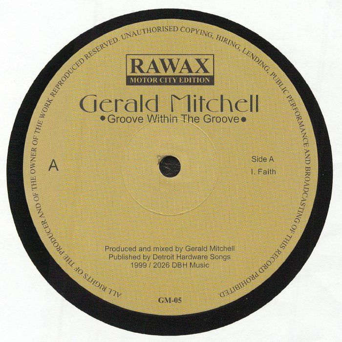 GERALD MITCHELL - Groove Within The Groove (12")