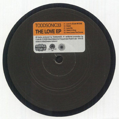 TODDSONIC33 - The Love (EP)