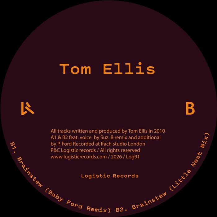 TOM ELLIS - Brainstew (EP)