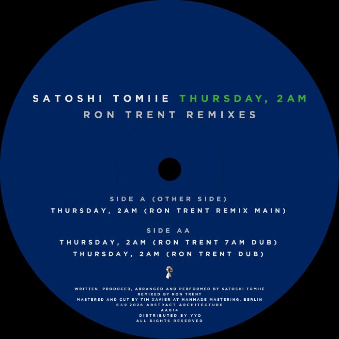 SATOSHI TOMIIE - Thursday 2am (EP)