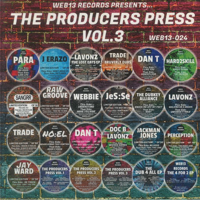 Danny J Lewis / Para / Raw Groove / Lavonz - The Producers Press Vol 3