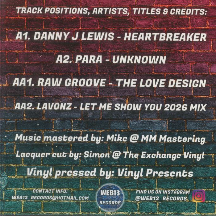 Danny J Lewis / Para / Raw Groove / Lavonz - The Producers Press Vol 3