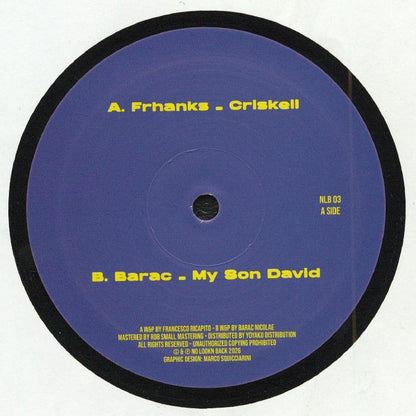 FRHANKS / BARAC - Criskell / My Son David (EP)