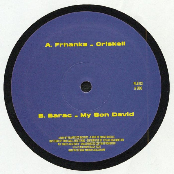 FRHANKS / BARAC - Criskell / My Son David (EP)