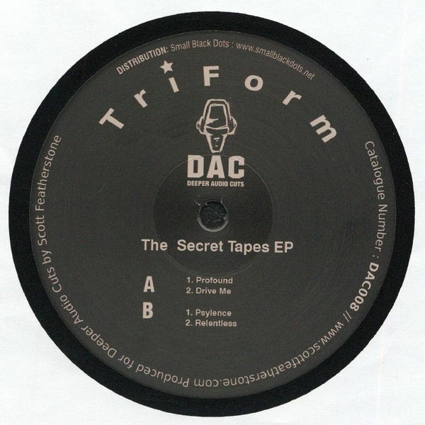 TRIFORM - The Secret Tapes EP (12")
