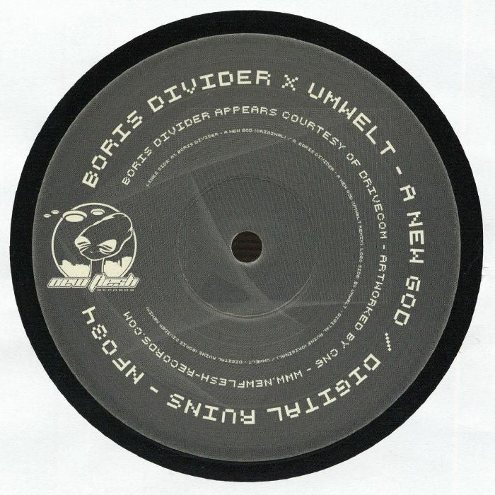 BORIS DIVIDER / UMWELT - A New God (12")