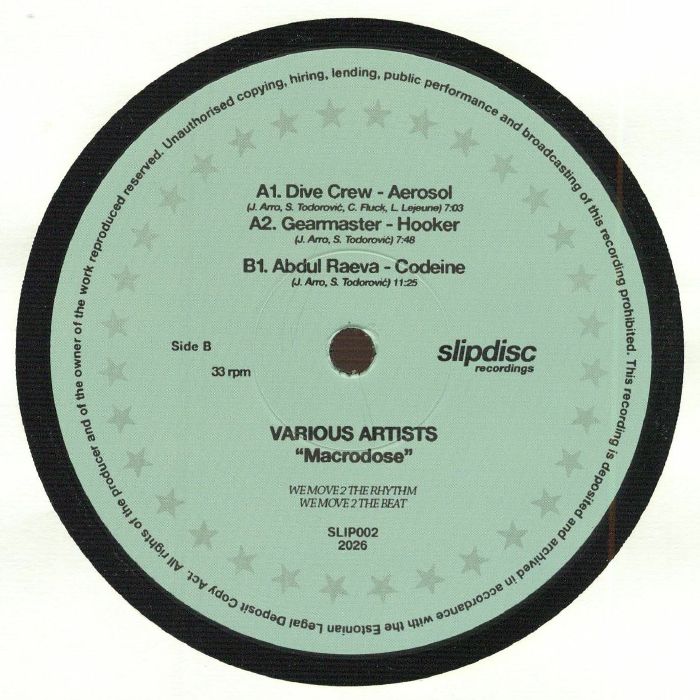 DIVE CREW / GEARMASTER / ABDUL RAEVA - Macrodose (12")