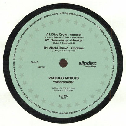 DIVE CREW / GEARMASTER / ABDUL RAEVA - Macrodose (12")