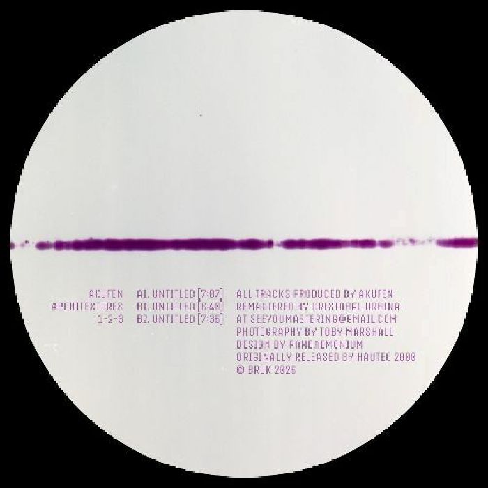 AKUFEN - Architextures 1 2 3 (12")