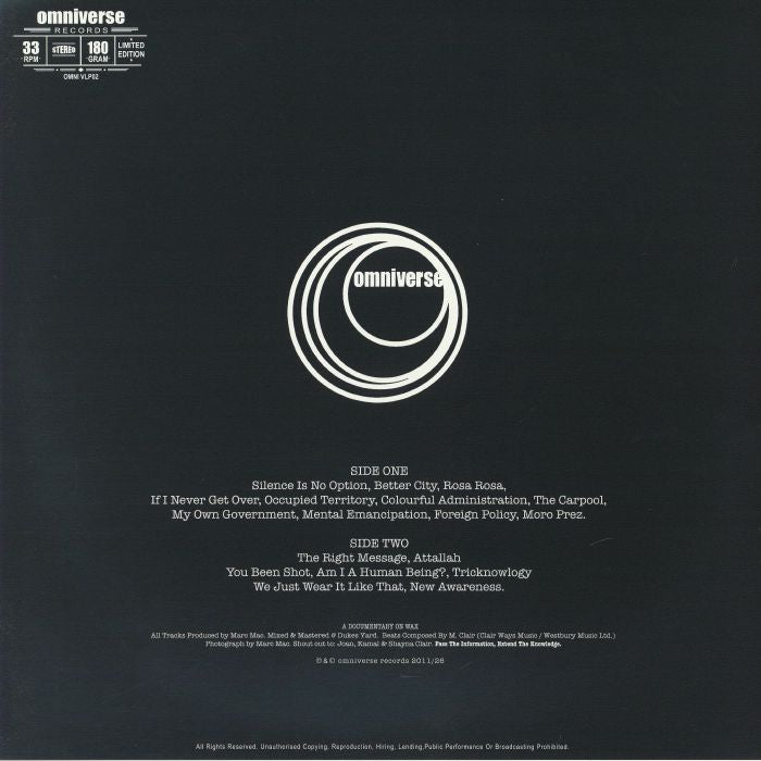 MARC MAC - Extend The Knowledge: Beats From The Motion Picture (LP)