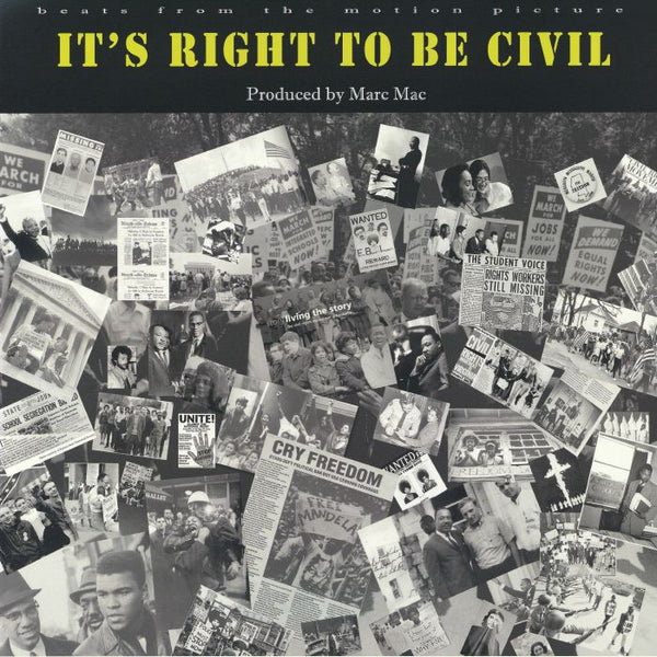 MARC MAC - It's Right to Be Civil (LP)