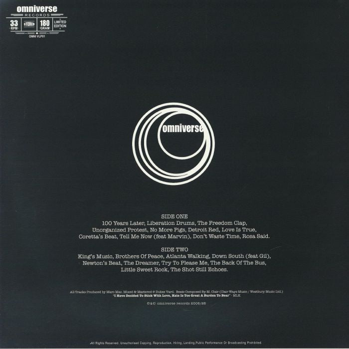 MARC MAC - It's Right to Be Civil (LP)