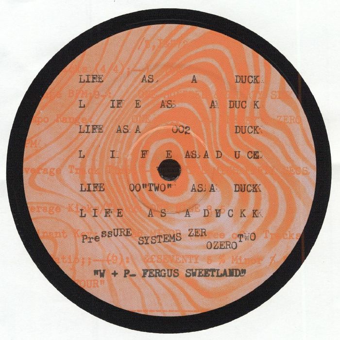 FERGUS SWEETLAND - Life As A Duck (EP)