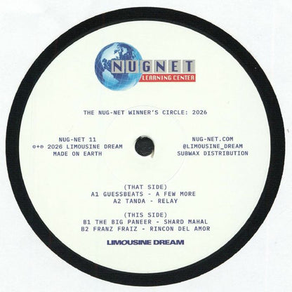 GUESSBEATS / TANDA / THE BIG PANEER / FRANZ FRAIZ - The Nug Net Winner's Circle: 2026 (12")