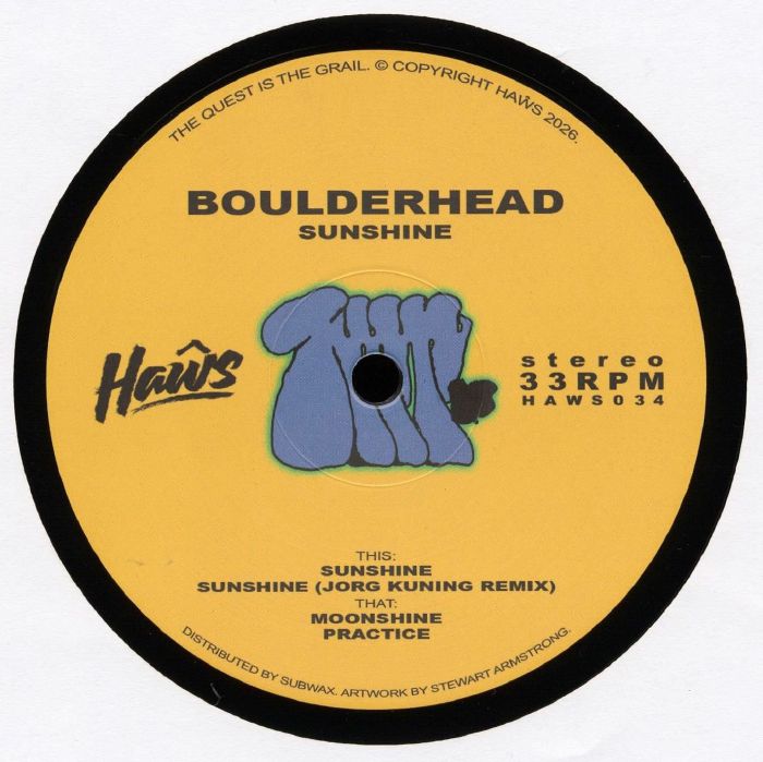 Boulderhead - Sunshine (12" Vinyl)