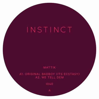 MATTIK - Instinct 40 (EP)