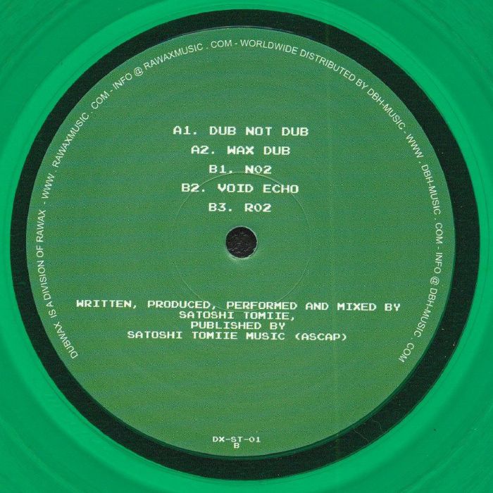 SATOSHI TOMIIE - Subtract Infinity Part 1 (12")
