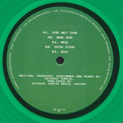 SATOSHI TOMIIE - Subtract Infinity Part 1 (12")