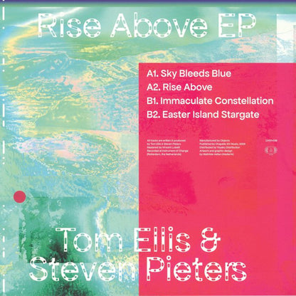 TOM ELLIS / STEVEN PIETERS - Rise Above (EP)