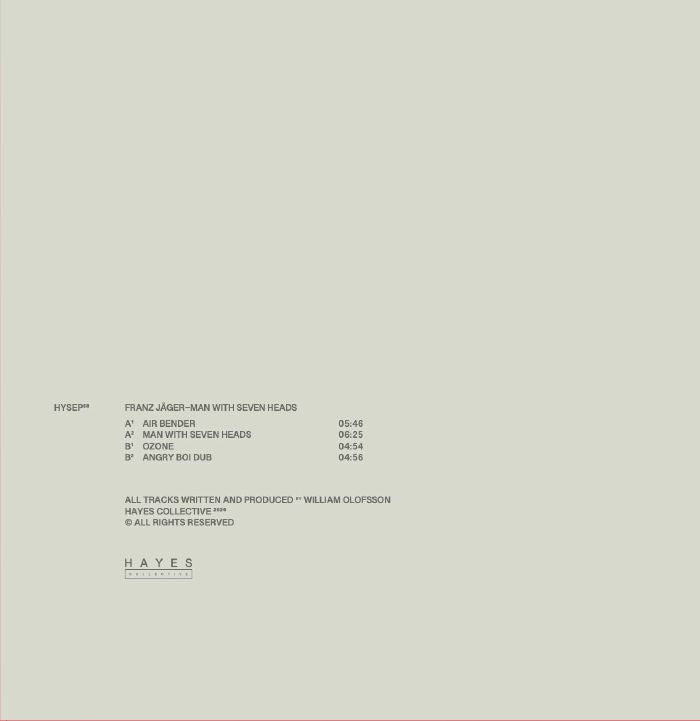 Franz JÄGER - Man With Seven Heads (EP)