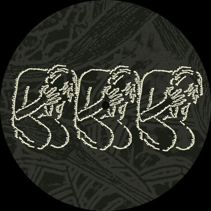 BLACK BONES / MILES J PARALYSIS - Black Cross (12")