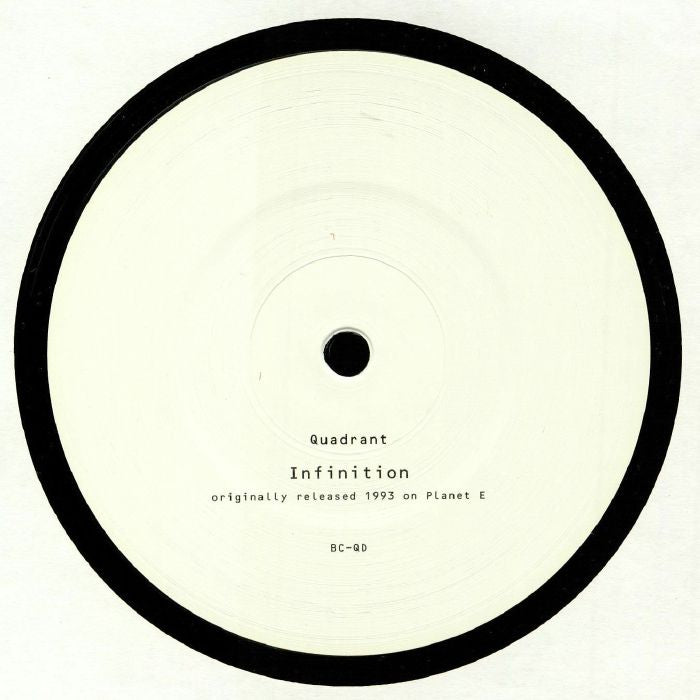 Quadrant Infinition 12-inch Vinyl Reissue: Classic Detroit Techno EP