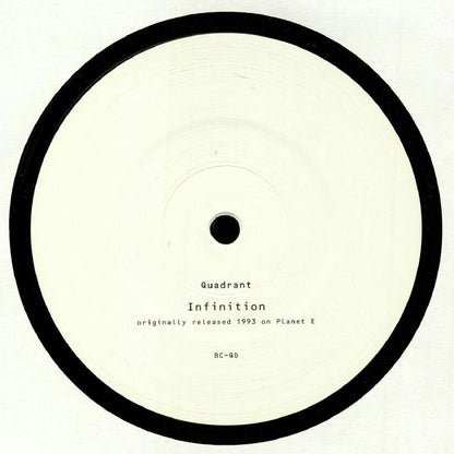 Quadrant Infinition 12-inch Vinyl Reissue: Classic Detroit Techno EP