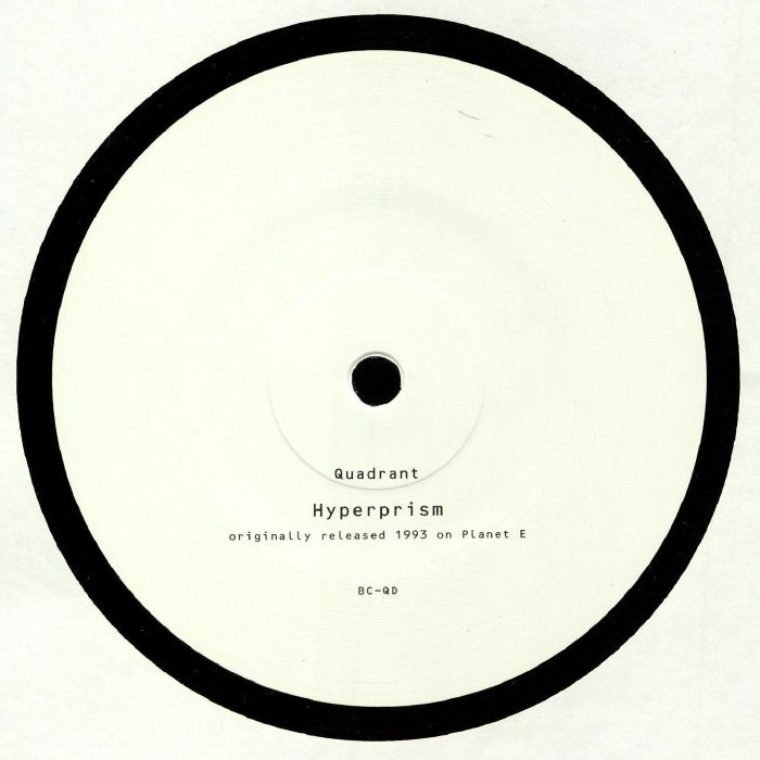 Quadrant Infinition 12-inch Vinyl Reissue: Classic Detroit Techno EP