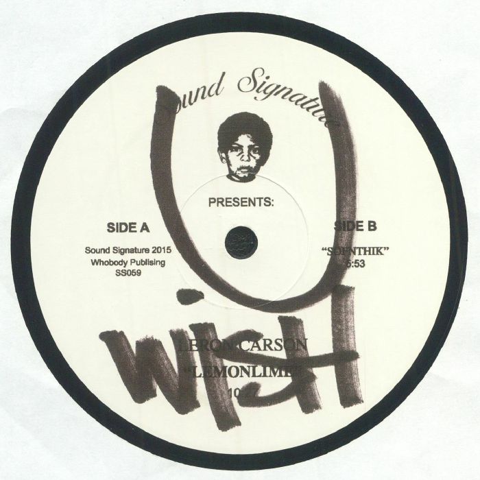 Leron Carson Lemonlime 12" Vinyl: Deep House, Jazzy Piano, Analog Detroit Grooves