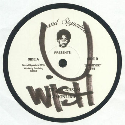 Leron Carson Lemonlime 12" Vinyl: Deep House, Jazzy Piano, Analog Detroit Grooves