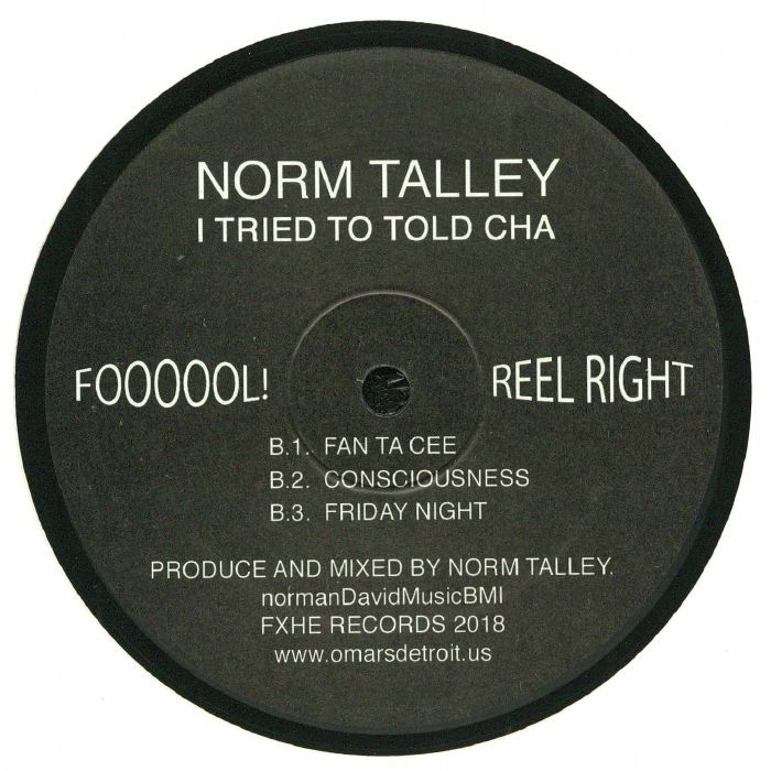 Norm TALLEY - I Tried To Told Cha (12" Vinyl)