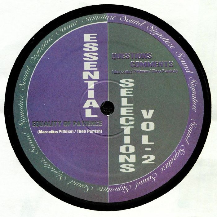 Theo Parrish & Marcellus Pittman Essential Selections Volume 2 12-inch Vinyl Reissue