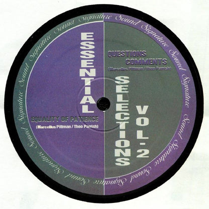 Theo Parrish & Marcellus Pittman Essential Selections Volume 2 12-inch Vinyl Reissue