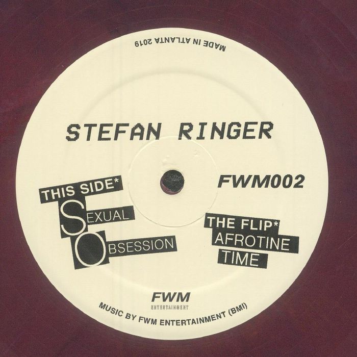 Stefan Ringer FWM 002 Reissue Deep House Purple Marbled Vinyl 12-Inch