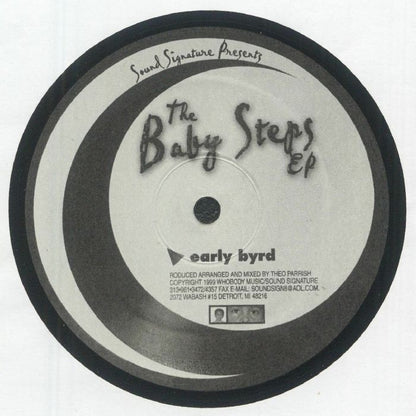 Theo Parrish Baby Steps EP Vinyl: Deep House, Signature Sound, Dusty Funk