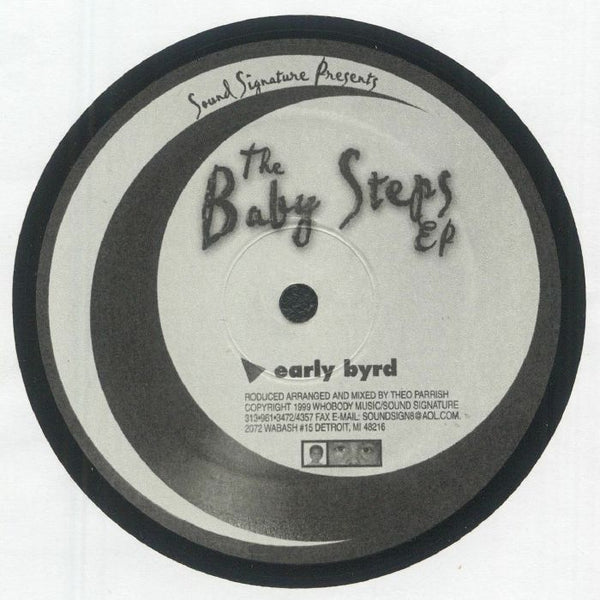 Theo Parrish Baby Steps EP Vinyl: Deep House, Signature Sound, Dusty Funk