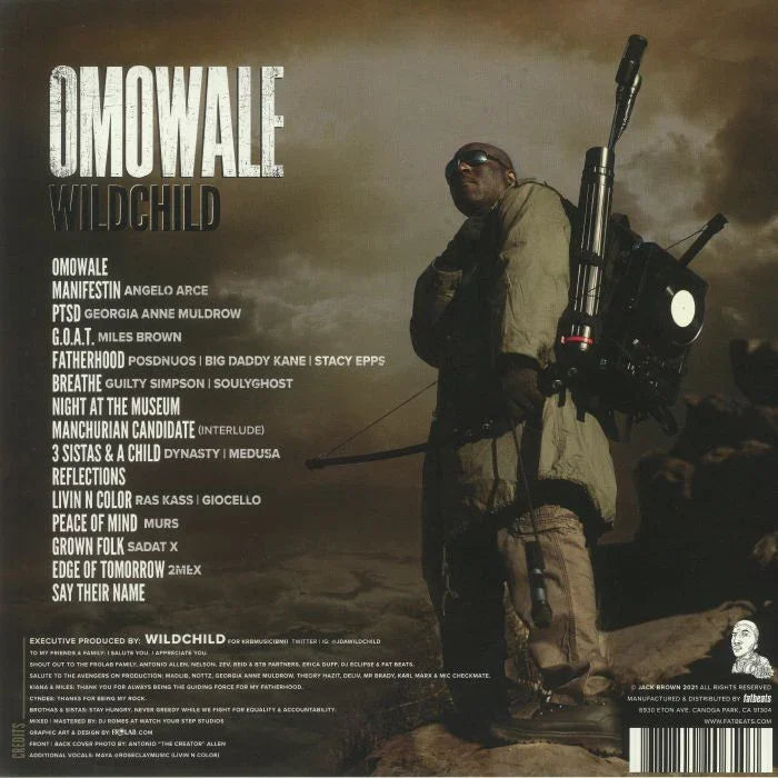 WILDCHILD - Omowale 2xLP Vinyl Album - Essential Hip Hop R&B Masterpiece