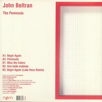 JOHN BELTRAN - The Peninsula (EP)