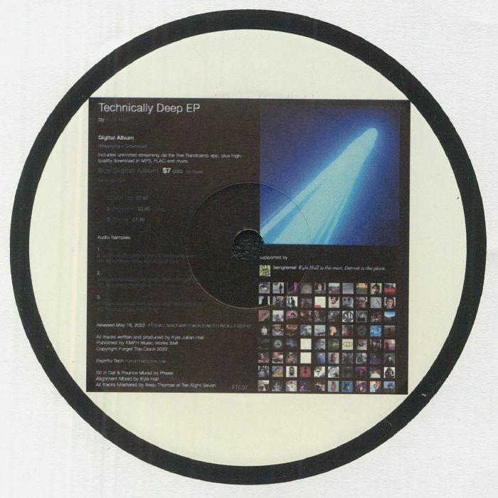 KYLE HALL - Technically Deep (EP)