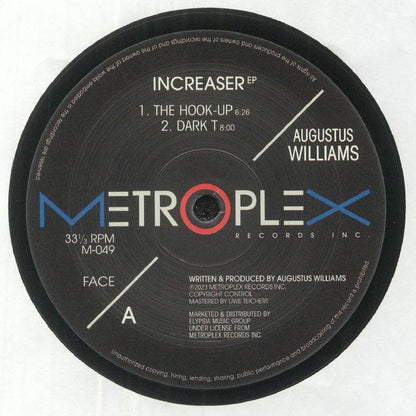 AUGUST WILLIAMS - Increaser (EP)